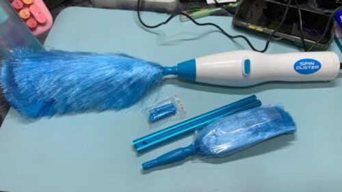 360 fokban forgó elektromos porolókefe | DUSTER photo review