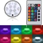 4 darabos vízálló RGB világító készlet + távirányító | AQUASHEIN - Image 8