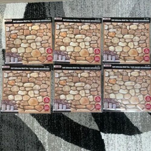 3D kőhatású falburkoló csempék – lehúzható és felragasztható | STONEBLOCKS photo review