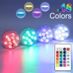 4 darabos vízálló RGB világító készlet + távirányító | AQUASHEIN - Image 3