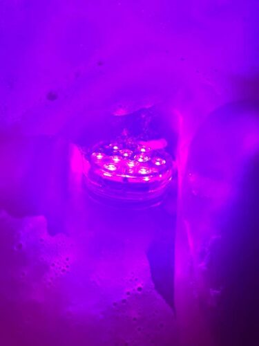 4 darabos vízálló RGB világító készlet + távirányító | AQUASHEIN photo review