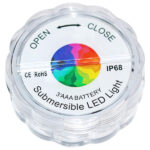4 darabos vízálló RGB világító készlet + távirányító | AQUASHEIN - Image 11