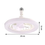 Mennyezeti ventilátor LED világítással | FANGLO - Image 6