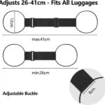 Állítható rugalmas bőröndpánt (2 db) | LUGSTRAP - Image 5
