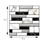 3D márványos falmatricák (10 db/0,9 m²) | MARBLEBLOCKS - Image 2