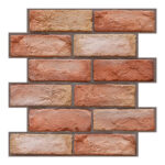 Öntapadós tégla tapéta (10 db/0,9 m²) | NYBRICK - Image 2