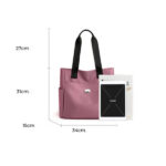 Vízálló, könnyű válltáska | NYLBAG - Image 8