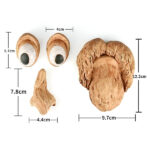 Kerti dekoráció, öreg mosolygós ember | SCULPTURE - Image 11
