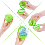 Újrafelhasználható önzáró vízibomba léggömbök (4 darab) | SPLASHERS - Image 5