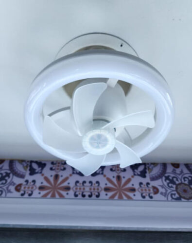 Mennyezeti ventilátor LED világítással | FANGLO photo review