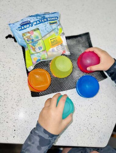 Újrafelhasználható önzáró vízibomba léggömbök (4 darab) | SPLASHERS photo review