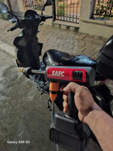 Vezeték nélküli elektromos nagynyomású tisztító | HYDROSTREAM photo review