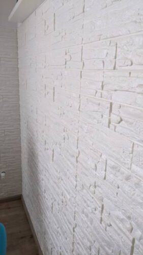 (5 darab) Öntapadós Tégla Tapéta 3D Mintával | BRICKSBY photo review
