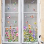 Élénk virágmintás ablakmatrica | FLORASTIK - Image 8