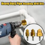 Nehéz igénybevételre tervezett csőmaró fúrószár készlet (3 db) | PIPEDRILL - Image 2