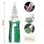 8 az 1-ben Blankoló és Vágó Fogó (20,7 cm) – Blankol, Vág, Krimpel és Feszültséget Mér Egyetlen Szerszámmal | POWERPLIERS - Image 8