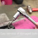 10 részes csavarhúzó készlet sérült csavarokhoz | SCREWX - Image 4