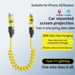4 az 1-ben visszahúzható töltőkábel | SPRINTCHARGE - Image 9