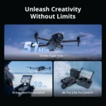 DJI Mavic 4 Pro – Kamerás drón | 100MP 4/3 CMOS Hasselblad kamera | 360°-os Infinity Gimbal | Csúcskategóriás távirányító - Image 3